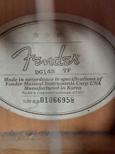fender acoustic guitars used