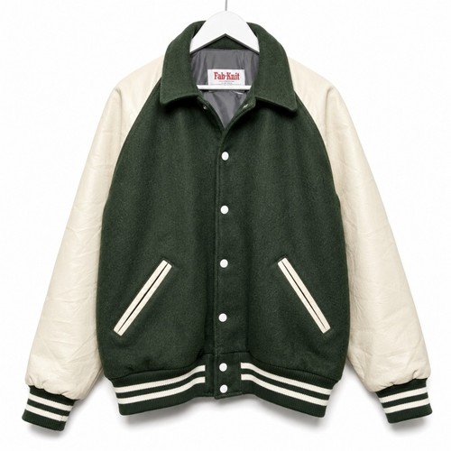 Fab knit letterman - letterman, mens