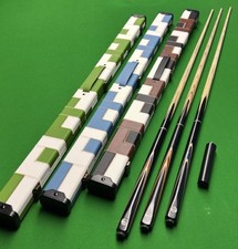 3/4 Handmade Pool Cue + Case +