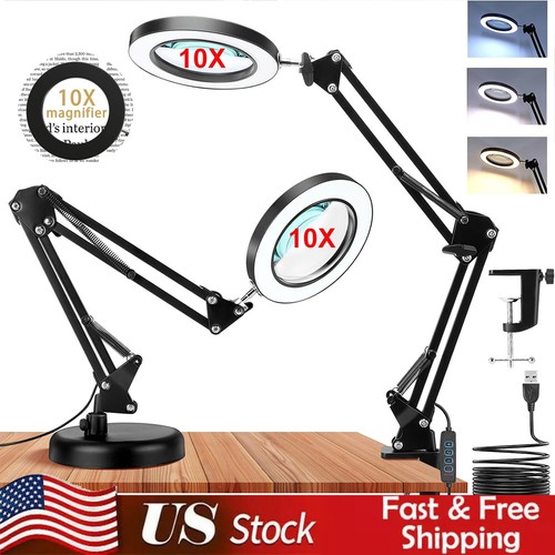 10x magnifying glass - 10x, desk