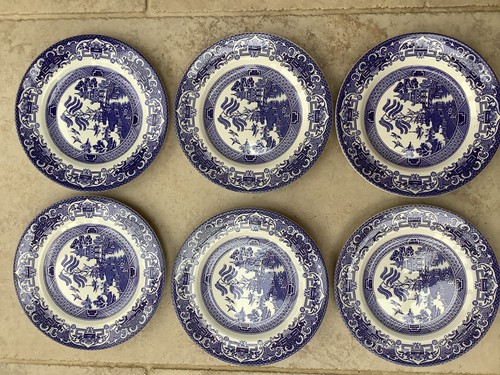 Old willow english ironstone - english,