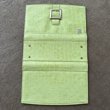 MICHE Classic Shell lime green crocodile print with buckle