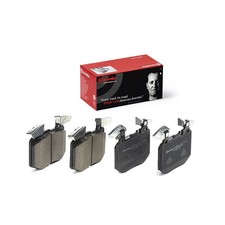 P50159 Front Brake Pad Set 4x Pads Prepared For Wear Indicator Braking By Brembo