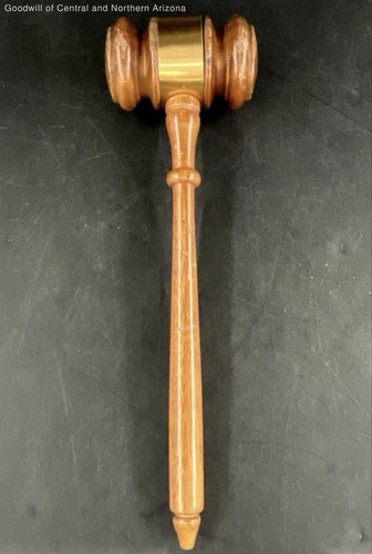 Vintage wooden gavel - vintage,
