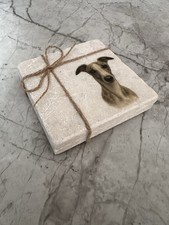 Whippet/Lurcher Tumbled Marble