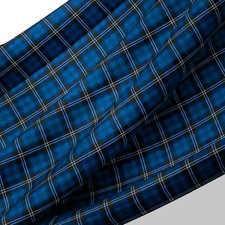 Ramsay Blue Tartan Fabric
