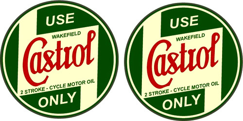 Vintage retro castrol - 2, x