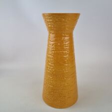 Vintage Mid Century Royal Norfolk Vase "Apollo 11" In Acid Orange 30.7cm High