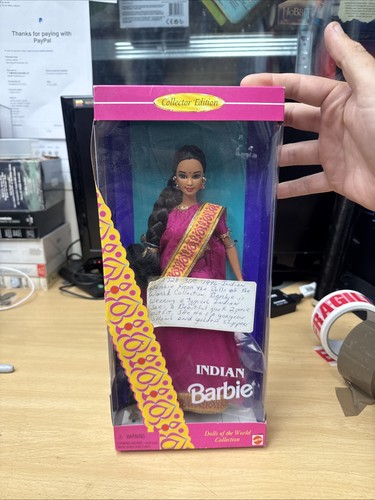 New 1995 indian barbie - new,