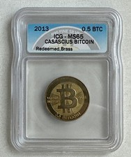 2013 Casascius Brass .5 Bit