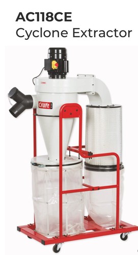Axminster craft dust extractor - axminster,