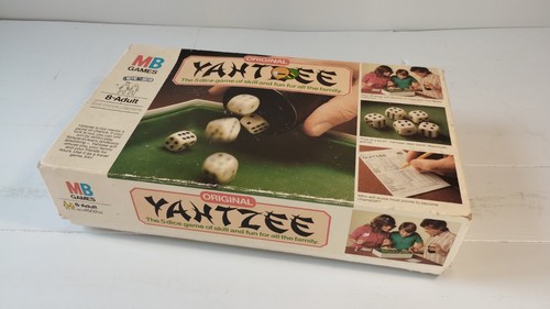 Yahtzee vintage 1982 dice - yahtzee,