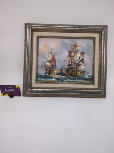 Maritime canvas painting - painting, two