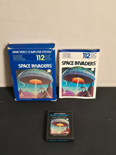 Space invaders game cartridge - space,