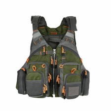 Multi-pocket Fly Fishing Vest Quick Dry Lifejacket Fishing Waistcoat Adjustable