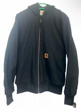 Carhartt Detroit Jacket Reworked Vintage Canvas Bomber Hoodie Mens Size X-large