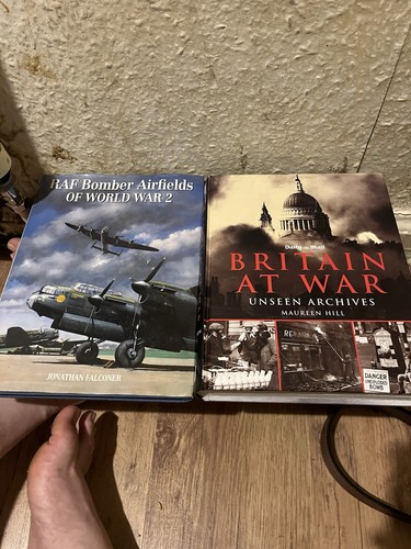Ww2 books britain - x2,