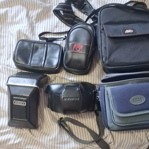 Vintage camera bag case job - bag,