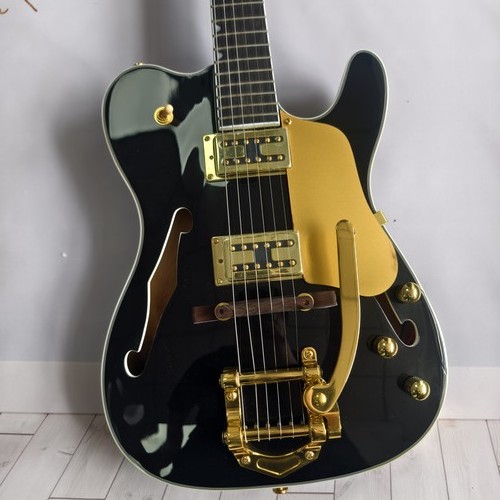 Semi hollow black electric - semi, tl