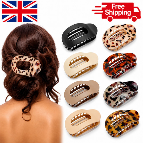 4pcs flat hair clips for - 4pcs,
