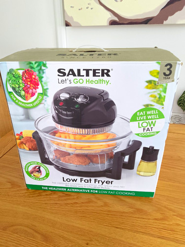Salter low fat fryer - salter, halogen