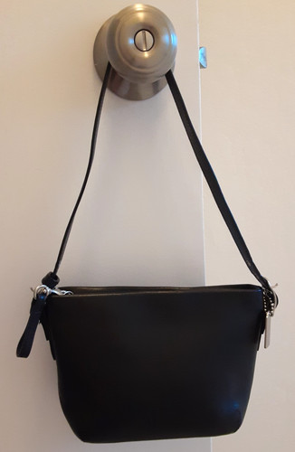 Vintage coach small black - vintage,