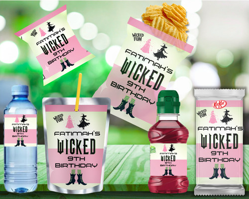 Wicked theme birthday supplies - wicked,