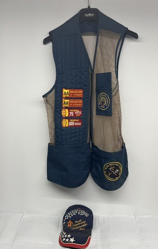 Vintage shooting vest gun - vest,