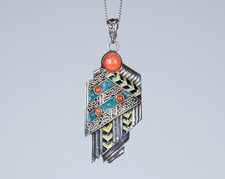 830 Silver Art Deco Bauhaus