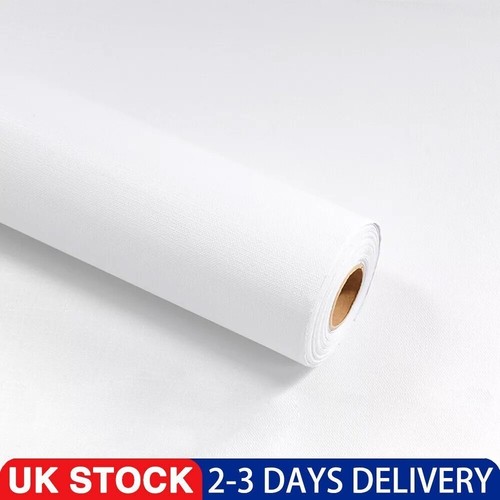 10m roll white textured - white,