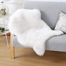 JXLOULAN Fluffy Sheepskin