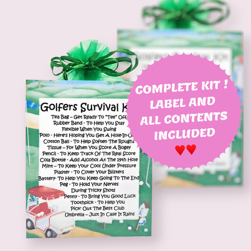 Golfers survival kit fun - ~,