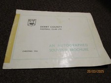 DERBY COUNTY  1946  CHRISTMAS
