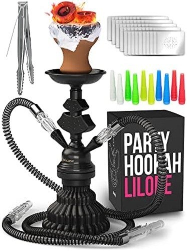 Portable shisha pipe set - portable, with