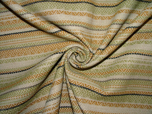 Curtain fabric woven stripe - curtain,