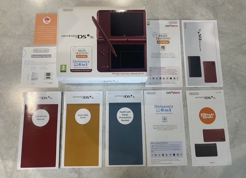 Nintendo dsi burgundy - dsi, xl