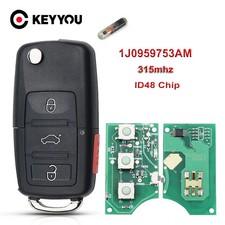 1J0959753AM Car Remote Key for