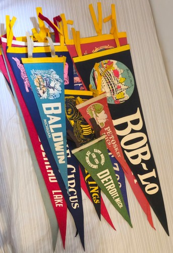 Vintage pennant bab - vintage,