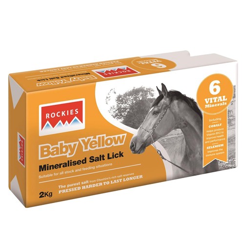 Rockies baby yellow salt lick - baby,