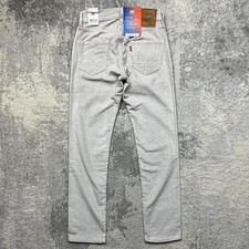 Levi's 511 Slim Cream Corduroy Trousers W26 X L30 BNWT Slim Straight Leg Premium