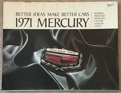 Mercury 1971 usa sales - mercury,