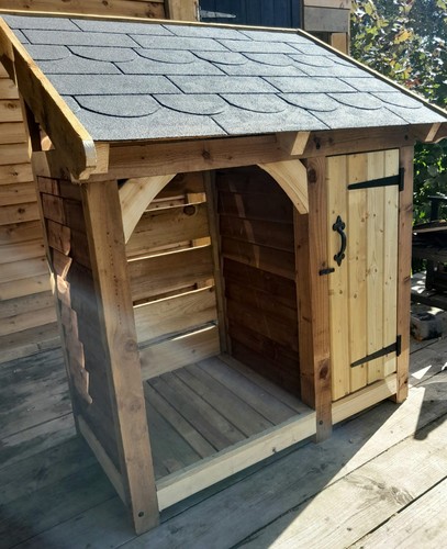 Sturdy log store - log,
