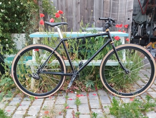 Lugged disc steel frame large - disc,