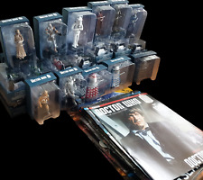 EAGLEMOSS DR WHO FIGURINES IN BOXES WITH MAGAZINES, CHOOSE FROM DROP DOWN MENU