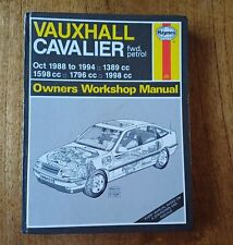 Vauxhall Cavalier 1988 To 1994