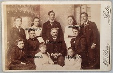 CABINET CARD LARGE FAMILY
