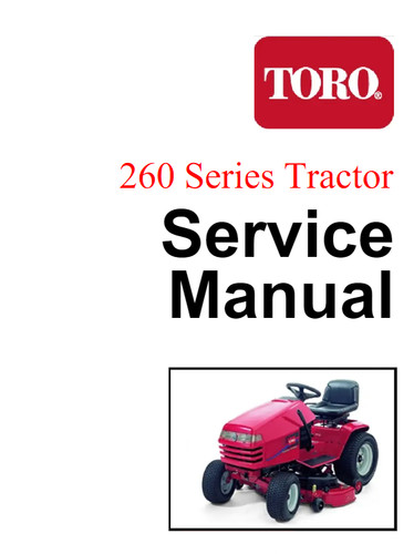 Toro wheelhorse 260 series - 260,