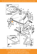 YAMAHA Collar, 90387-06553 OEM