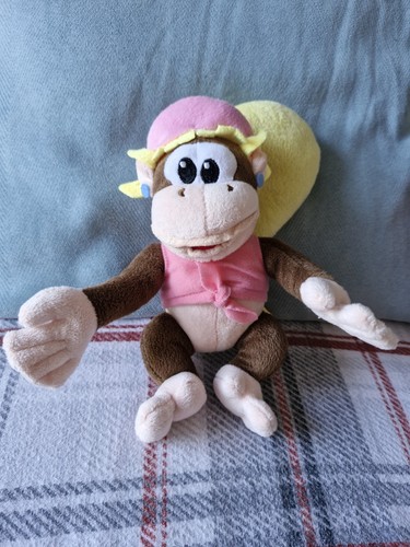 Dixie kong plush soft - dixie,