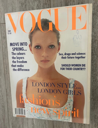 Vogue march 1999 magazine - uk,